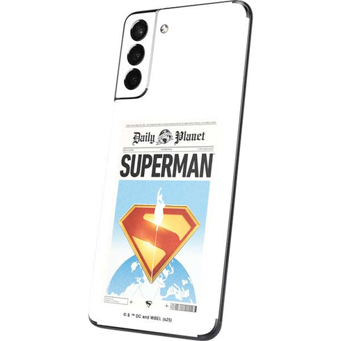 Superman 2025 Daily Planet Superman Cover Galaxy S21 Plus 5G Skin